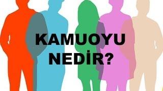 Kamuoyu Nedir?