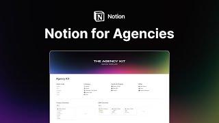 The ULTIMATE Notion Template for Agencies