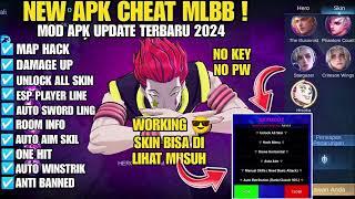 ML MOD MENU MLBB CHEAT NEW UPDATE - MAP HACK / UNLOCK ALL SKIN / NO KEY / NO EXPIRE / SAFE 100%