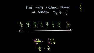 How many rational numbers bet. 2 rational numbers? | NCERT Class 7 | Math | Khan Academy