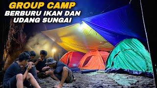 campingBerburu ikan dan udang air tawar,Bersama Teman