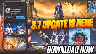 BIG CHANGES  3.7 UPDATE IS HERE | NEW ACHIEVEMENTS | MYTHIC FORGE | HOW TO UPDATE  3.7 PUBG/BGMI?