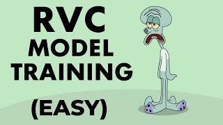 EASY way to Create an AI Model with RVC! Clone any voice with AI in minutes  RVC Model Training