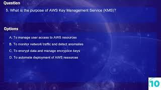 AWS Interview Q&A - Determine appropriate data security controls   Data recovery