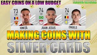 MAKING COINS ON A LOW BUDGET | EASY TO LEARN! SILVER CARDS! TRADING METHOD! | FIFA 21 ULTIMATE TEAM