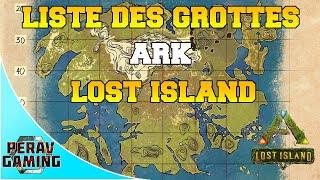 ark lost island cave locations