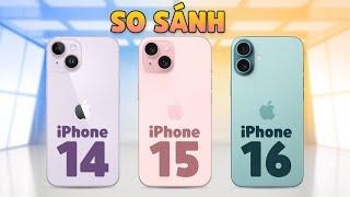 So sánh iPhone 16 với iPhone 14 và iPhone 15: chọn máy nào giá tốt và thực dụng nhất