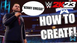 How to CREATE CUSTOM SUPERSTAR ANNOUNCEMENTS [WITH AI] (Step-By-Step) - WWE 2K23 Mods