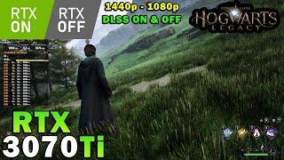 Hogwarts Legacy Ray Tracing ON & OFF | RTX 3070 Ti | R7 5800X3D | 1440p - 1080p | Ultra Settings