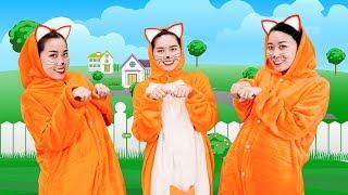 Three Little Kittens | Kids songs with lyrics - HahaSong HS12