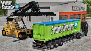 Container Mods & Crane! (by Hispano) | Farming Simulator 22