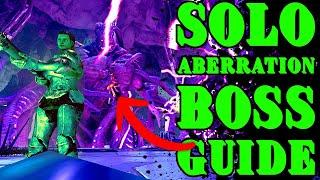 How To SOLO ABERRATION Boss Guide in Ark Survival Ascended!!!