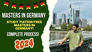 Masters in Germany in 2024 I Complete Process I Tuition Free Universities.