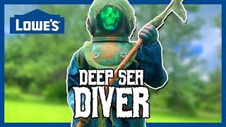 Lowes - Haunted Deep Sea Diver Unboxing/Setup | Lowes Halloween 2024 Animatronic