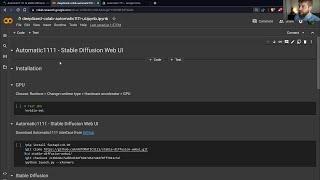 AI Art Course - Google Colab & Google Drive Setup - Automatic1111 & Stable Diffusion