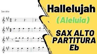 Hallelujah - Aleluia Partitura Sax Alto