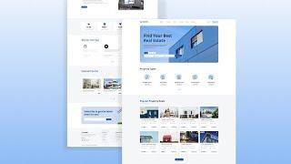  How To Build Real Estate Website | Using HTML CSS & JAVASCRIPT Step by Step
