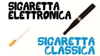 Sigaretta elettronica VS sigaretta classica