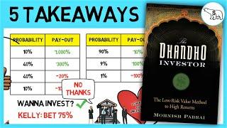 THE DHANDHO INVESTOR (BY MOHNISH PABRAI)