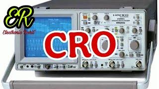 How To Use CRO Lab || Cathode Ray Oscilloscope || How to measure using CRO #electronic