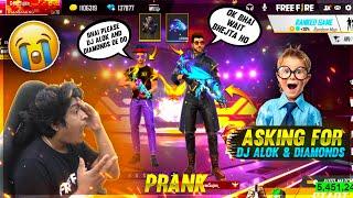 5,000 Diamonds & Dj Alok  To Subscriber Prank | Garena Free Fire