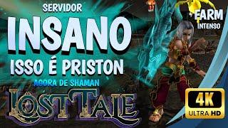 PRISTON Tale, esse é o SERVER que vc precisa TESTAR! Lost Tale Farmei tudo! #pristontale #priston