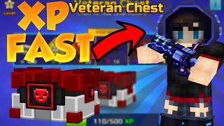 How to LEVEL FAST EASILY XP Pixel Gun 3D