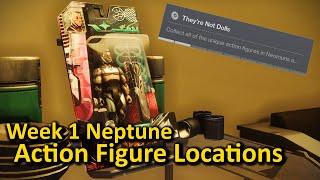 Week 1 Neptune Collectibles Locations (Destiny 2) They're Not Dolls Action Figure Triumph Guide