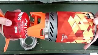 Fire maple fms-X2 Kocher fixed star x2 Jetboil Klon unboxing test deutsch outdoor Kochset