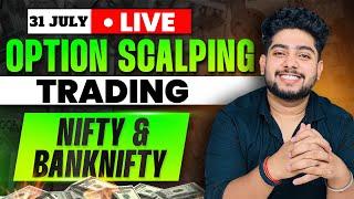 31 july Live Trading | Live Intraday Trading Today | Bank Nifty option trading live| #Nifty50 |