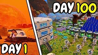 I Spent 100 days in Planet Crafter 1.0
