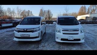 ОТЗЫВ владельца Toyota Noah 70 2009 г.в.. Пробег 270 тыс.км.