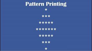 C Practical and Assignment Programs-Pattern Printing 9