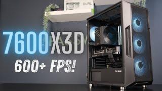 BEST $1,200 Gaming PC, featuring Ryzen 5 7600X3D (ALL NEW PARTS)