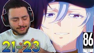 BEAUTIFUL!! 86 Eighty Six Episodes 21-23 Reaction!