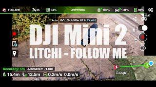 DJI Mini 2 - Litchi App & Follow Me mode