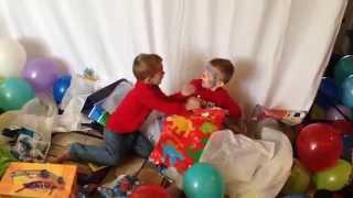 Twins Don't Want to Share a Birthday Present