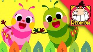 Hungry caterpillar song | Super songs | Nursery rhymes | REDMON