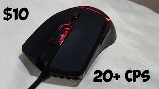 My New $10 Gaming Mouse for Minecraft PvP ~ Fantech Crypto VX7 | Unboxing + Review