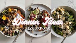 A Week Of Dinner Ideas - 7 Tage Food Inspo  I itscaroo