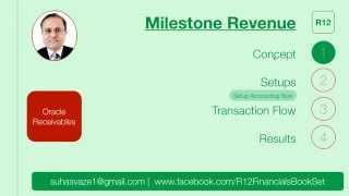 Milestone Based Revenue Recognition in Oracle eBusiness Suite R12 (Accounts Receivable)