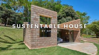 Gustavo Penna's Sustainable House: Transforming Mining Byproducts into Modern, Eco-Friendly Homes