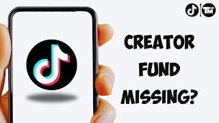 How to Fix Creator Fund Not Showing Up on TikTok