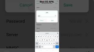 5G apn settings for Jio...