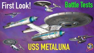 FIRST LOOK  Prototype - USS Metaluna Battle Tests -  Star Trek Starship Battles