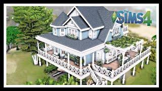 The Sims4 | Cottage Beach House | Slowmotion Tour | NoCC