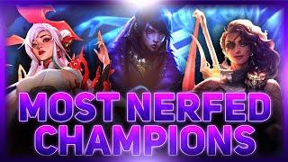 Which Champion Got Nerfed The MOST In League Of Legends?