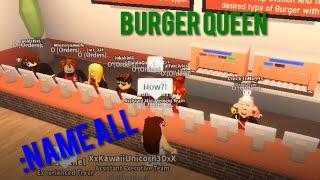 TROLLING AND BREAKING SYSTEMS AT BURGER QUEEN TRAININGS | ROBLOX CAFE TROLLING