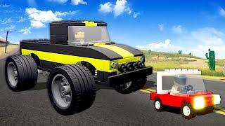 I Built a LEGO MONSTER TRUCK! - Lego 2K Drive