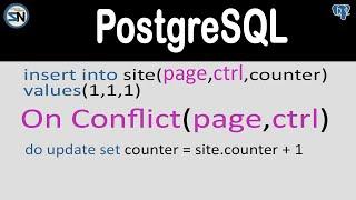 How to perform an upsert (insert or update) operation in PostgreSQL using the INSERT ON CONFLICT.